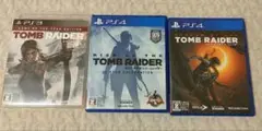 トゥームレイダー PS3/PS4 3作品セット