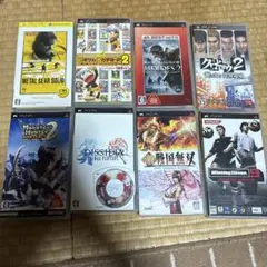 PSPソフトセット 8本