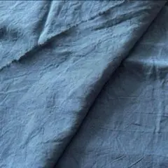 リネン生地　ブルーグレー　1m50cm