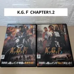 インド映画 K.G.Ｆ CHAPTER1.2 KGF DVD
