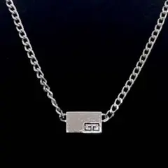 美品✨GIVENCHY ジバンシー ネックレス ヴィンテージ シルバー 喜平