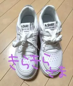 新品　厚底スニーカー　A.SHAY 36