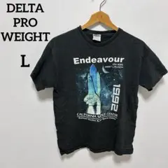 DELTA PRO WEIGHTエンデバー宇宙シャトル Tシャツ【L】 春 夏