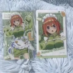 五等分の花嫁 中野四葉 トレーディングクリアカード