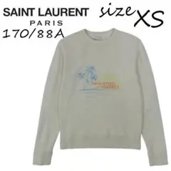 サンローラン パリ Saint Laurent スウェット トレーナー 刺繍