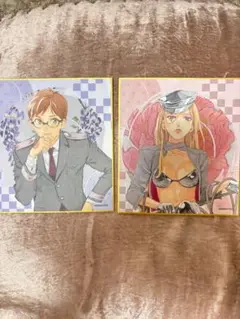 ノラガミ　色紙　兆麻　毘沙門　２点セット