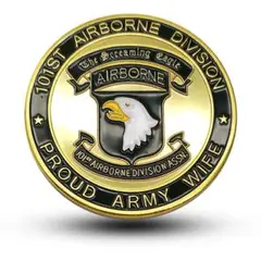 米陸軍　第18空挺軍団長（中将）チャレンジコイン 2025年最新】空挺 コインの人気アイテム - メルカリ