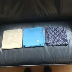 ♥️風呂敷3枚セット♥️（青・ベージュ・紺色）