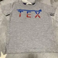 MPS グレー Tシャツ TEXロゴ