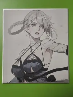 NieR ニーア展 消セナイ記憶 ミニ 色紙コレクション カイネ 武器 戦闘