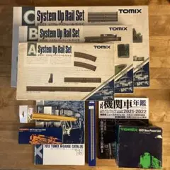 TOMIX システムアップレールセット A B C パワーユニット　ほか9点 Yahoo!オークション -「システムアップレールセット」(鉄道模型