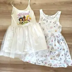 H&M ディズニープリンセス ワンピース 2着セット