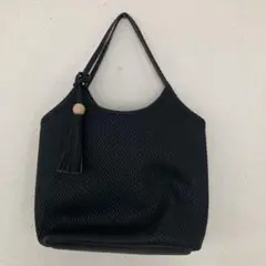 黒ナイロンバッグ