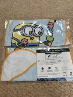 【ホテルユニバーサルポート　オリジナル・ひんやりタオル】ミニオン　ユニバ　USJ