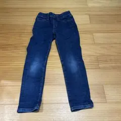 濃紺スリムフィットデニムパンツ120cm