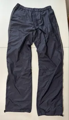 00s old uniqlo navy nylon pants ナイロンパンツL