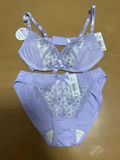 新品タグ付き　エメフィール　夢ごこち　ノンワイヤー　ブラジャー　ショーツ　B65
