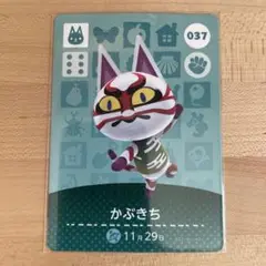 どうぶつの森　あつ森　amiiboカード　かぶきち