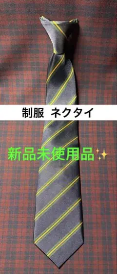 制服 ネクタイ ストライプ 紺 新品未使用品