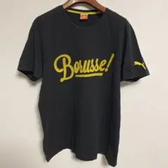Puma プーマ Borusse! Tシャツ 黒 XL