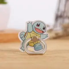 スマホリング　ポケモン　バンカーリング　ゼニガメ