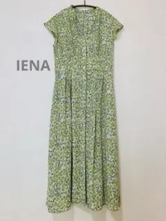 【美品】IENA 花柄 フラワープリントワンピース　38
