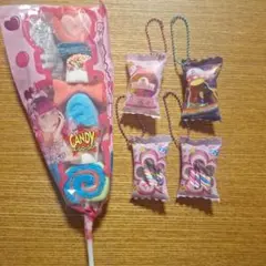 しなこちゃん　グミマシュマロ棒&キーホルダー