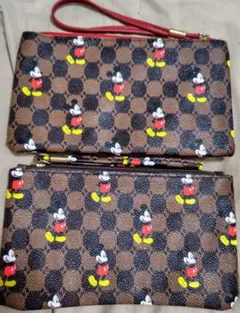 ♡ミッキーマウスポーチ♡2色セット✨