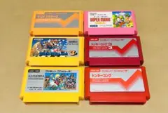 【ファミコンソフト6本セット・任天堂・ファミコン】mah