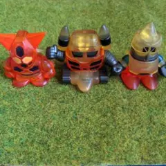 ゲッターロボ 　ゲッター1・2・3 　ソフビフィギュア3体セット