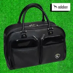 アダバット ゴルフ ボストンバッグ【ブラック】訳あり品!