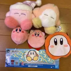 星のカービィ カービィ　まとめ売り　　羊毛フェルト風すやすやminiぬいぐるみ