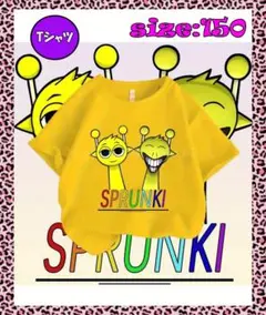 新品✩スプランキー✩サイモンホラーモード✩ティシャツ✩イエロー✩150