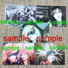 【レア】hide　写真５枚セット⑳　L版　X 　美品