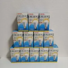 TOSHIBA LED電球 LDA6L-H30W相当１２個セット