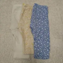 ユニクロ　レギンス　スパッツ　七分丈　100