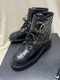 シャネル ブーツ プラック 37