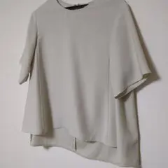 新品☆レプシィムLEPSIM秋用半袖☆綺麗目ブラウス
