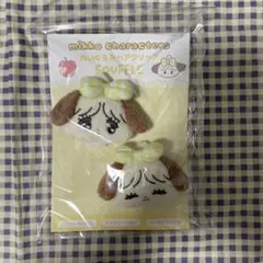 mikko illustrations ぬいぐるみヘアクリップ スフレ