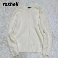roshell ロシェル 【M】 クルーネックニットセーター