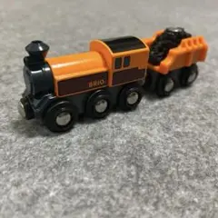 【廃盤品】Brio 汽車 機関車 SL オレンジ 33036 スチームトレイン