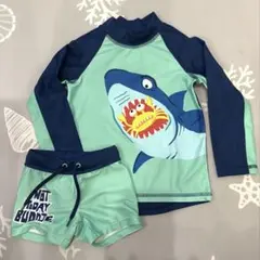H&M エイチアンドエム　水着　キッズ　男の子　80 90 セットアップ