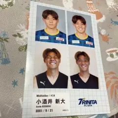大分トリニータ　小酒井新大選手 プロフィールカード #19