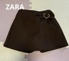 ZARA ハートバックルスカート