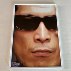 矢沢永吉A4フレーム付雑誌写真1983-8