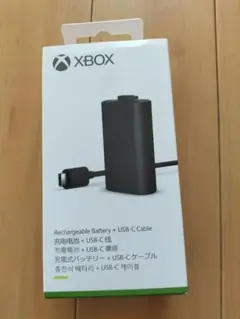 Xbox 360 充電式バッテリー + USB-Cケーブル