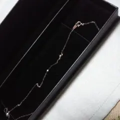純プラチナ小豆ネックレス