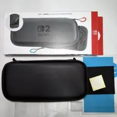 【未使用】スイッチ2 純正ケース Switch2 保護シール付