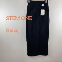 【新品】Stem one タイトスカート Lサイズ ブラックa074③