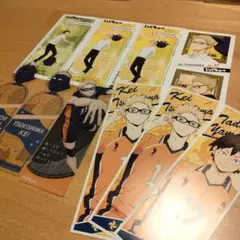 ハイキュー　ブックマーク　月島　アニマルモチーフ